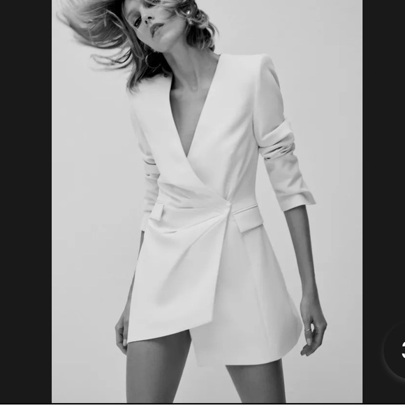 Zara blazer dress XS NWT - Picture 3 of 3
